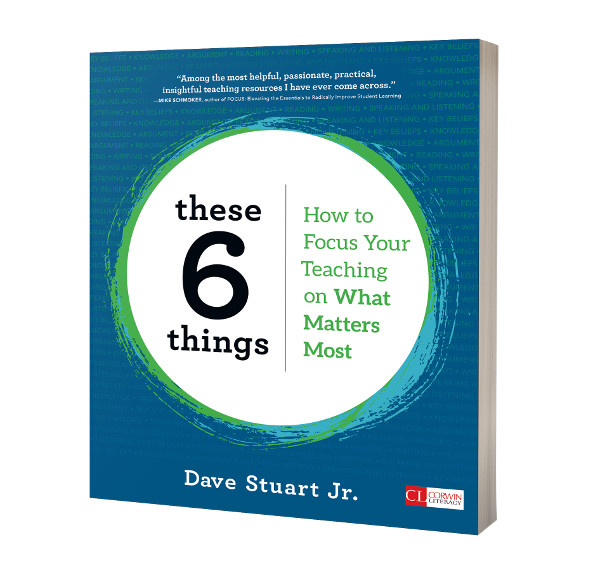 Picture of These 6 Things by Dave Stuart Jr book cover