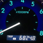 Odometer picture 6,800 miles